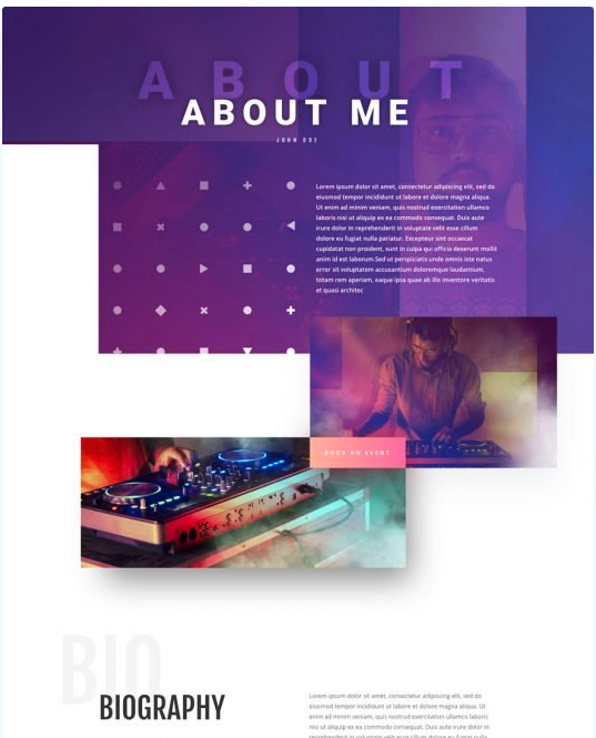 strona Internetowa dla DJa