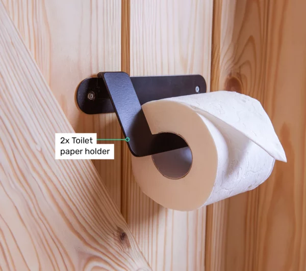 Toaleta kompostująca na działkę dla dzieci i dorosłych Kitaboem papier toaletowy