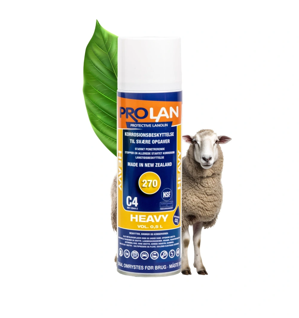 Prolan Heavy 270 SPRAY. 0,5 l smar antykorozyjny do konserwacji podwozia NSF-H1 2