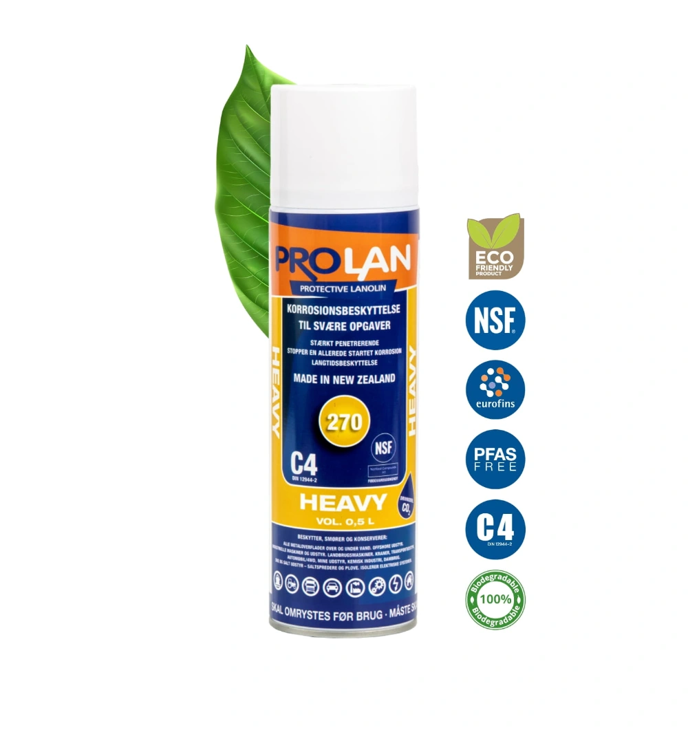 Prolan Heavy 270 SPRAY. 0,5 l smar antykorozyjny do konserwacji podwozia NSF-H1 4