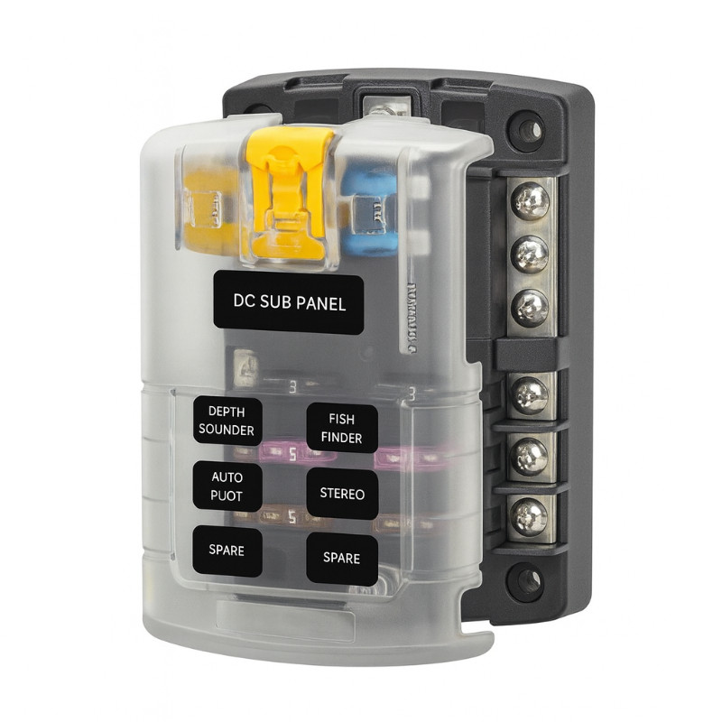 blok bezpiecznikow solvian 6 obwodowy 32vdc 100a