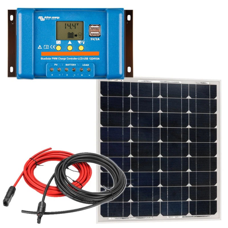 panel sloneczny 20w z regulatorem ladowania 5a