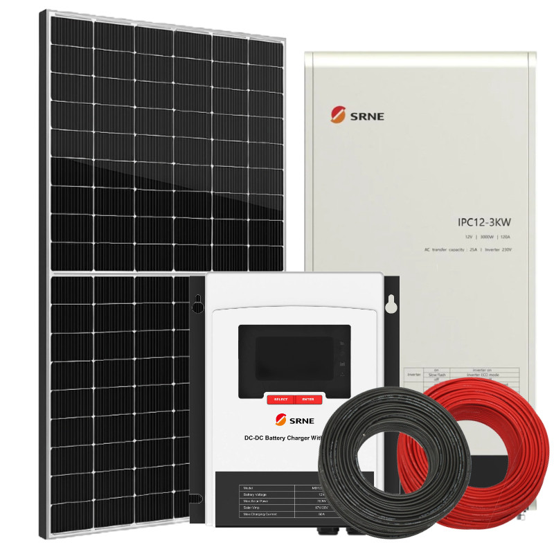 zestaw solarny 435 w do kampera – ladowanie dwoch akumulatorow i zasilanie z alternatora 6