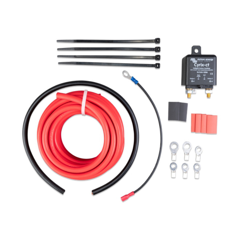 24v 120a battery combiner kit 1