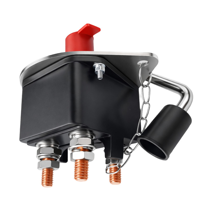 Obrazek produktu Rozłącznik akumulatora Solvian 12/24V 250A ON OFF (SKU: 4067) importowany z CSV (SunTrack)