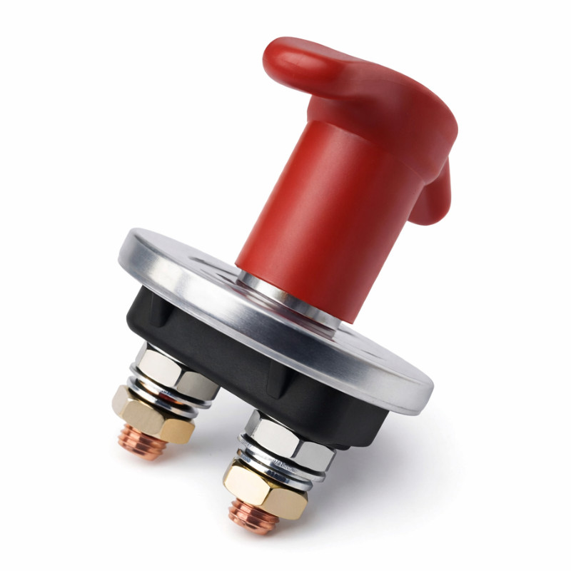 Obrazek produktu Rozłącznik akumulatora Solvian 12/24V 250A ON OFF M10 (SKU: 4078) importowany z CSV (SunTrack)