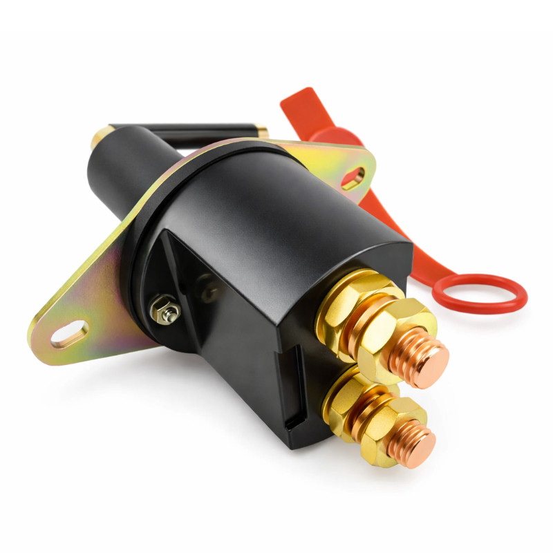 Obrazek produktu Rozłącznik akumulatora Solvian 12/24V 250A ON OFF Single Solt (SKU: 4069) importowany z CSV (SunTrack)