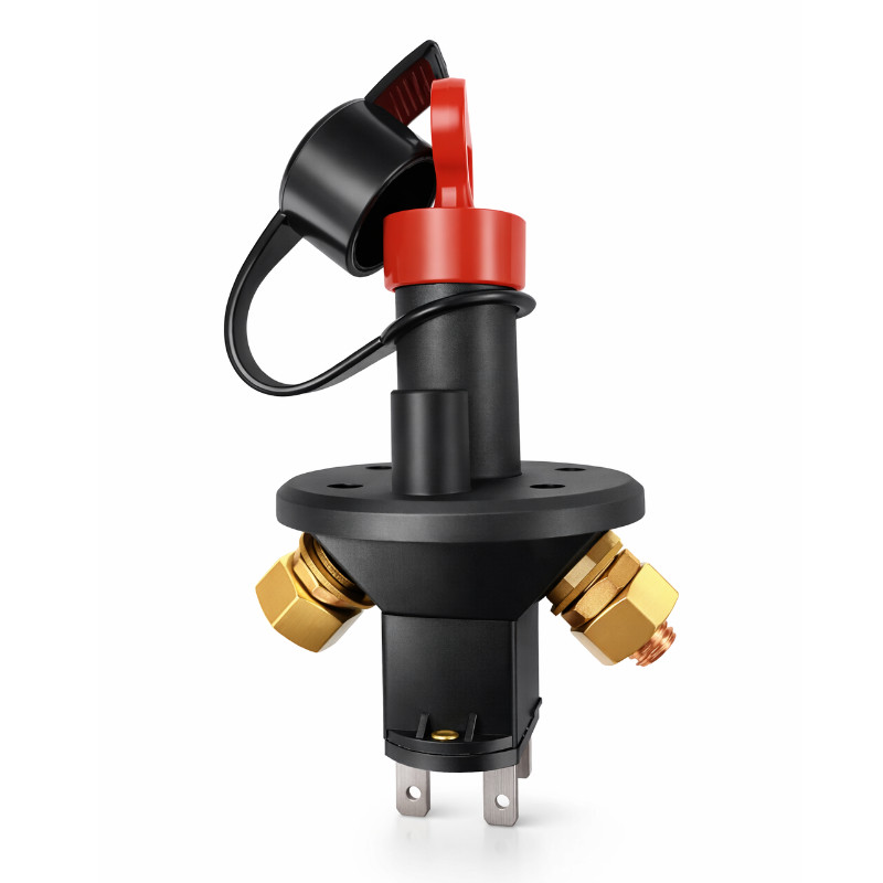 Obrazek produktu Rozłącznik akumulatora Solvian 12/24V 275A ON OFF (SKU: 4089) importowany z CSV (SunTrack)