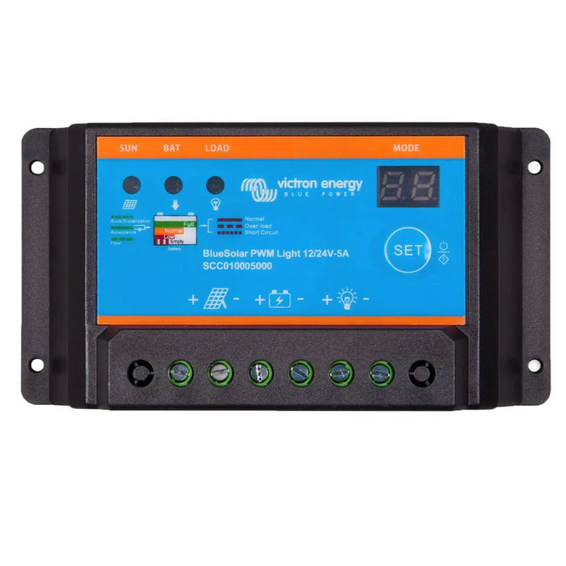 Obrazek produktu BlueSolar PWM Light 12/24V 5A (SKU: 3902) importowany z CSV (SunTrack)