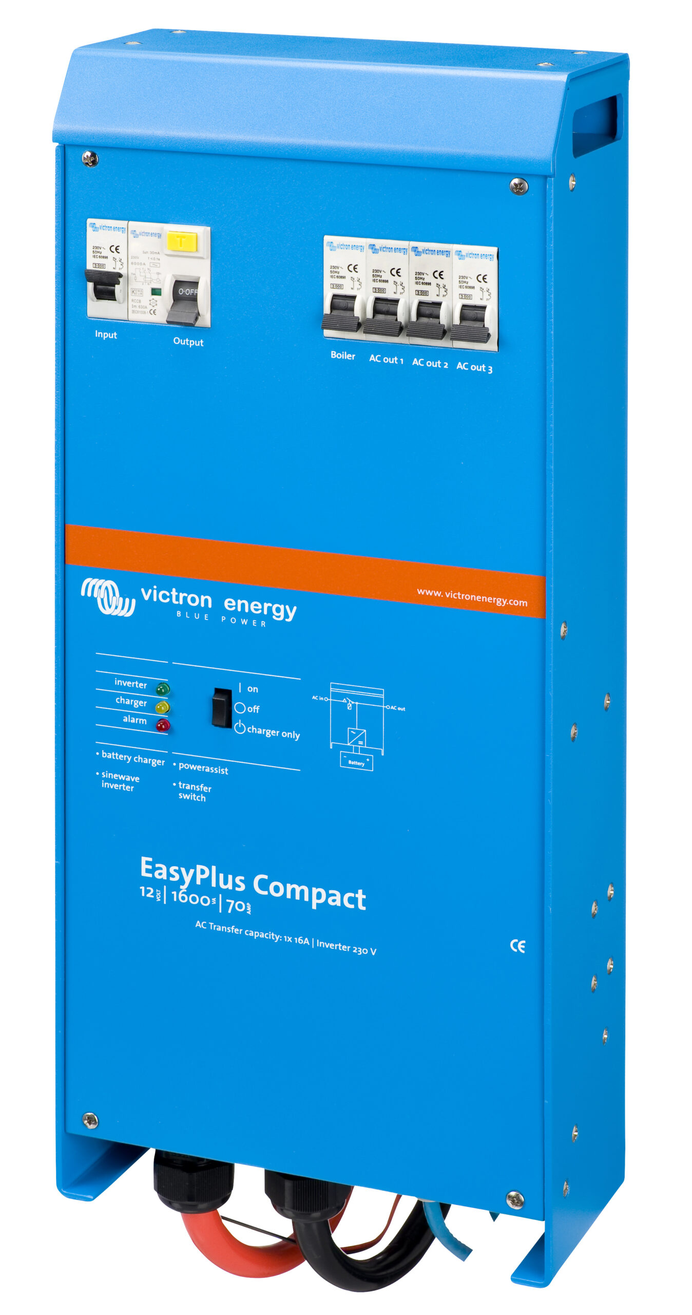 Obrazek produktu EasyPlus Compact 12/1600/70 16 230V VE.Bus (SKU: 16617) importowany z CSV (SunTrack)