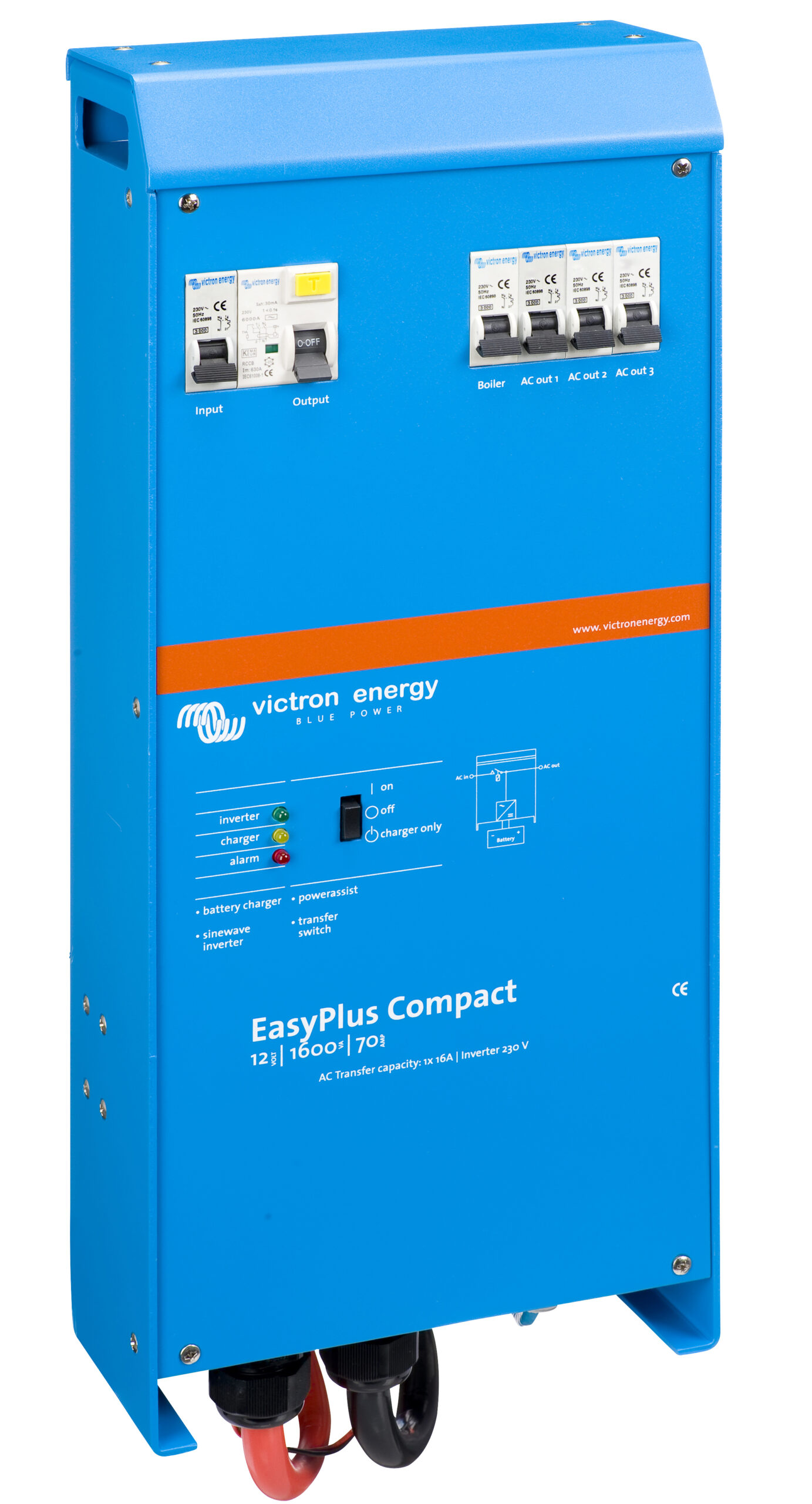Obrazek produktu EasyPlus Compact 12/1600/70 16 230V VE.Bus (SKU: 16617) importowany z CSV (SunTrack)