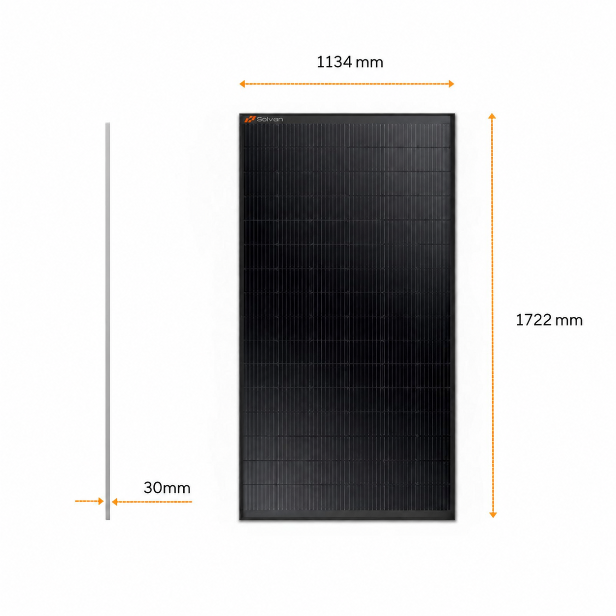 Obrazek produktu Panel słoneczny SOLVIAN 435W G2 (SKU: 16633) importowany z CSV (SunTrack)